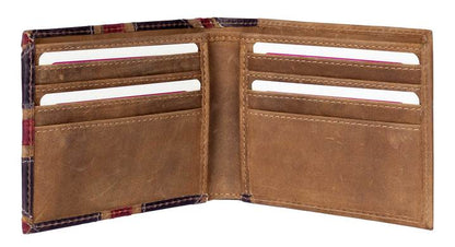 Union Jack Basic Wallet Brown - RFID