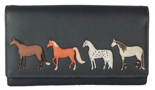 Best Friends Horses Matinee Purse - RFID