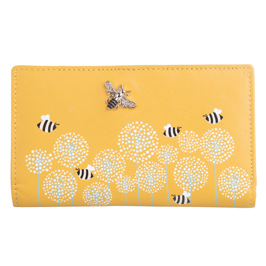 Moonflower Compact Bee Purse