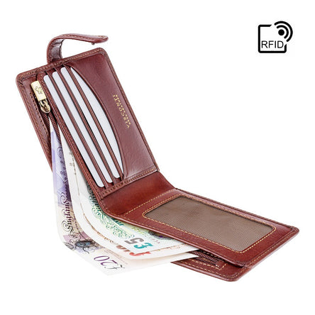 Massa - Cash & Card Wallet With Extra Zip